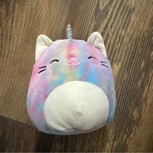 Squishmallows Unicorn Cat Kellytoy Plush 5" Lovey 2022